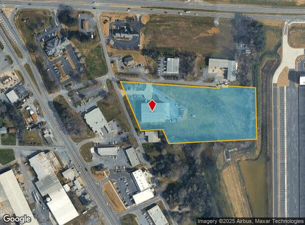 136 N Cass St, Adairsville, GA Parcel Map