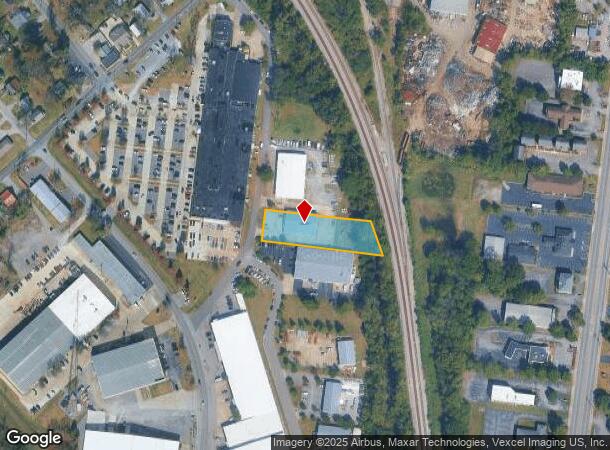  661 Patterson Ave, Murfreesboro, TN Parcel Map