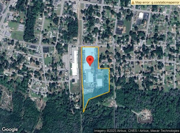  106 E Clark St, Saint Pauls, NC Parcel Map