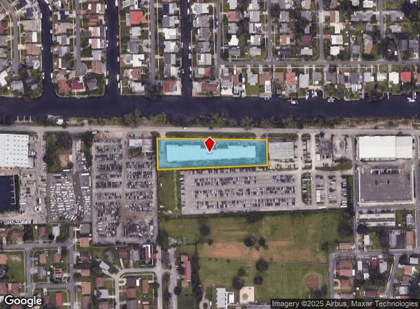  1101 Old Griffin Rd, Dania, FL Parcel Map