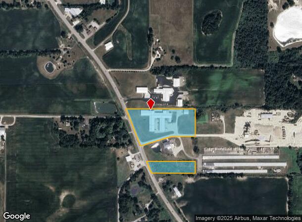  12628 Us Highway 33 N, Churubusco, IN Parcel Map
