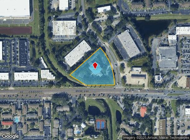 7251 University Blvd, Winter Park, FL Parcel Map