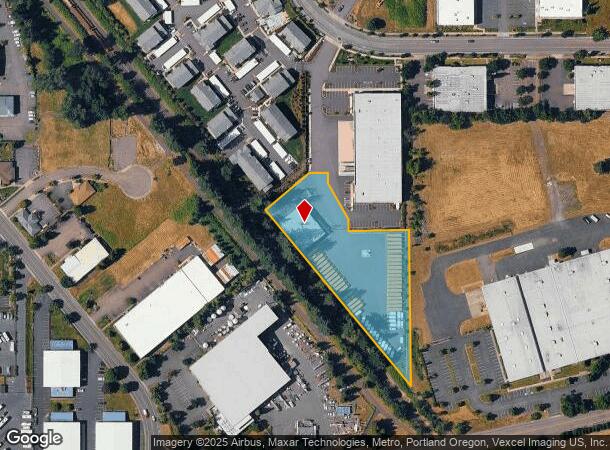 279 S Sequoia Pkwy, Canby, OR Parcel Map