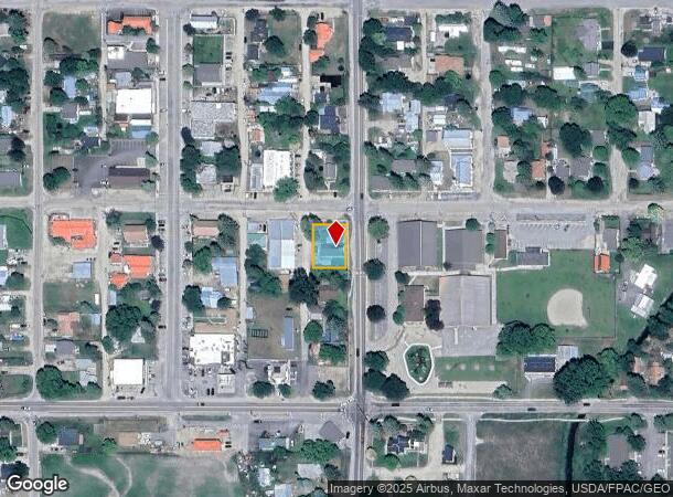 1097 Eastside Hwy, Corvallis, MT Parcel Map