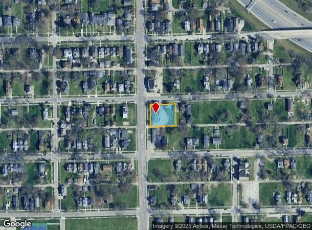  1616 Lawrence Ave, Toledo, OH Parcel Map