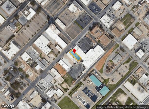  906 Franklin Ave, Waco, TX Parcel Map