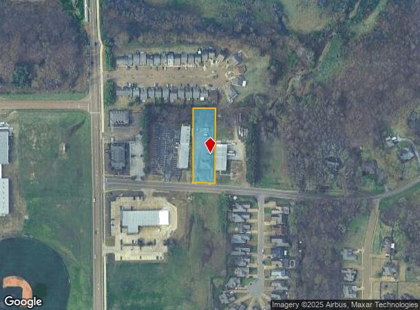 1074 Thousand Oaks Dr, Hernando, MS Parcel Map