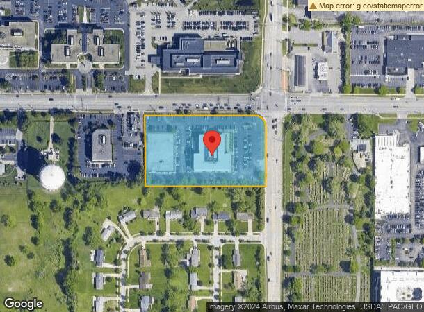  25550 Chagrin Blvd, Beachwood, OH Parcel Map