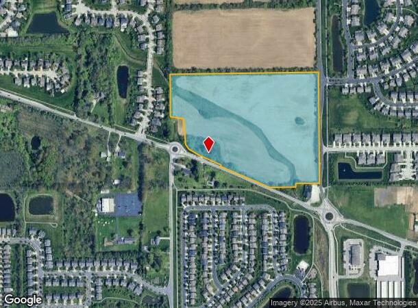  10610 Greenfield Ave, Noblesville, IN Parcel Map