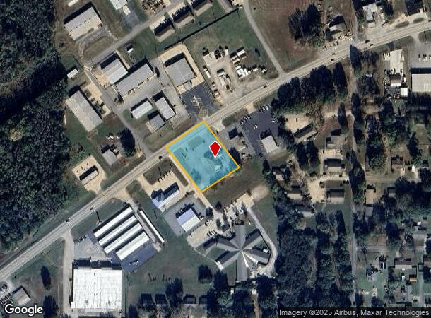  707 W Dewitt Henry Dr, Beebe, AR Parcel Map