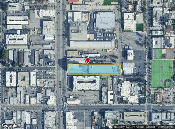  6842 Van Nuys Blvd, Van Nuys, CA Parcel Map