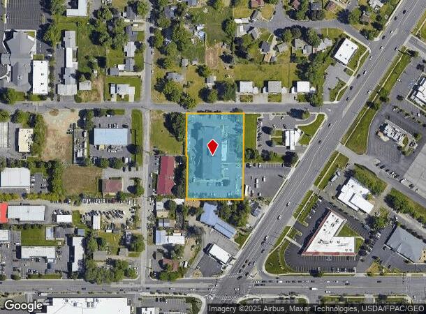  9601 N Newport Hwy, Spokane, WA Parcel Map