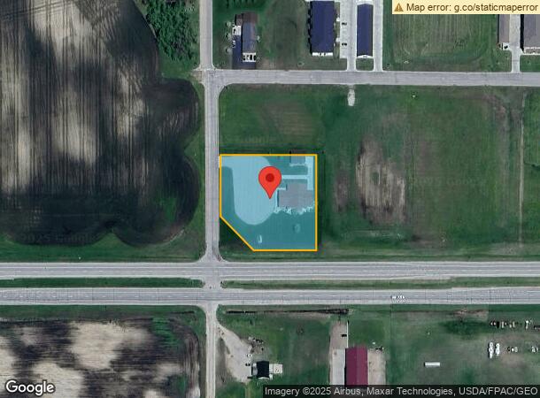  404 Leonard St, Hawley, MN Parcel Map