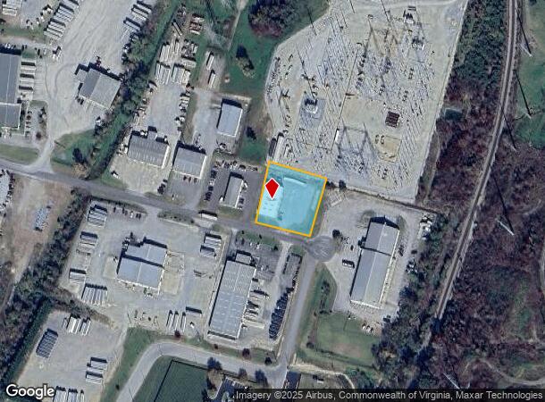  221 Simmons Dr, Cloverdale, VA Parcel Map