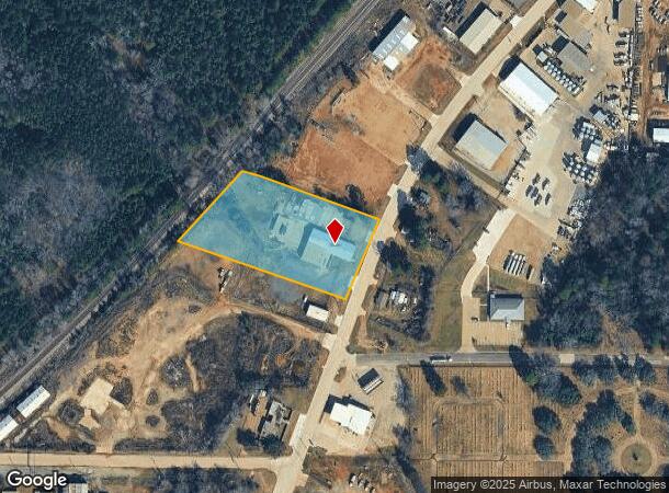 1601 Industrial Blvd, Kilgore, TX Parcel Map