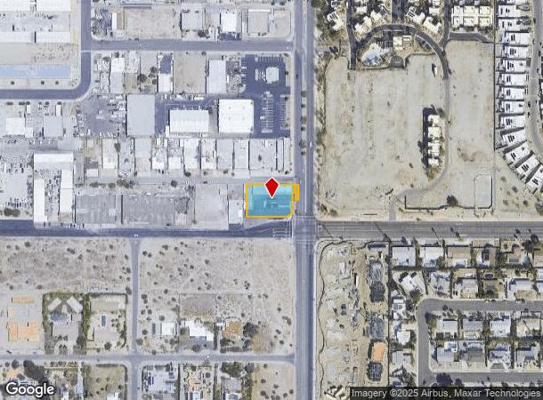  3395 N Indian Canyon Dr, Palm Springs, CA Parcel Map