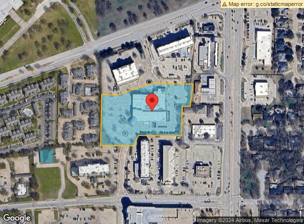  1612 Hurst Town Center Dr, Hurst, TX Parcel Map