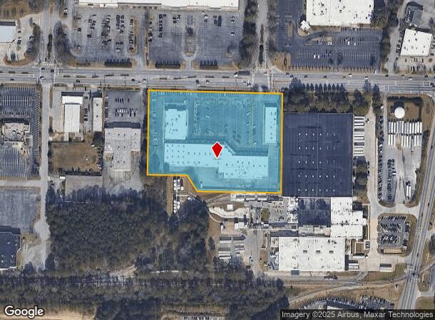  1381 Mount Zion Rd, Morrow, GA Parcel Map
