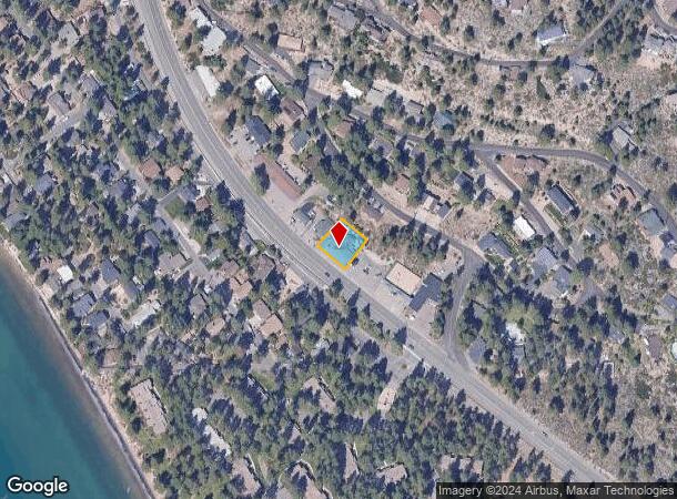  611 Highway 50, Zephyr Cove, NV Parcel Map