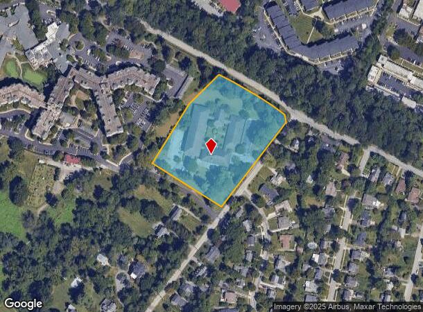 1001 W Joppa Rd, Towson, MD Parcel Map