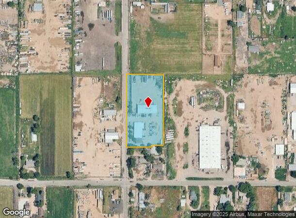  1720 Balsam Ave, Greeley, CO Parcel Map