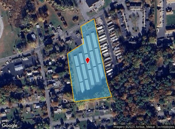  1022 Dix Ave, Hudson Falls, NY Parcel Map