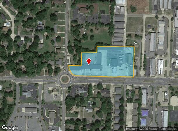  2850 Prince St, Conway, AR Parcel Map