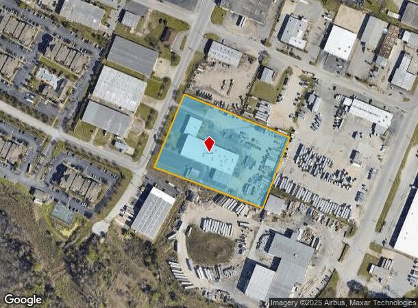  1124 Bluff Industrial Blvd, Columbia, SC Parcel Map