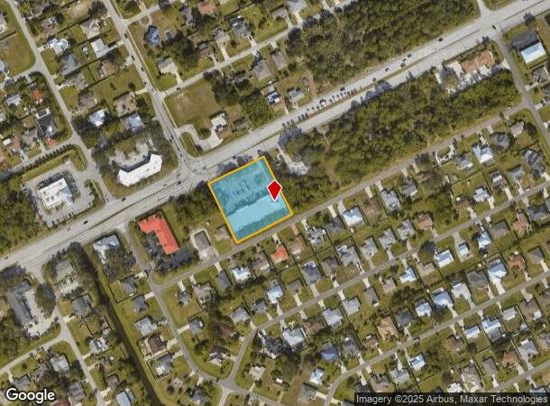  642 Sw Port St Lucie Blvd, Port Saint Lucie, FL Parcel Map