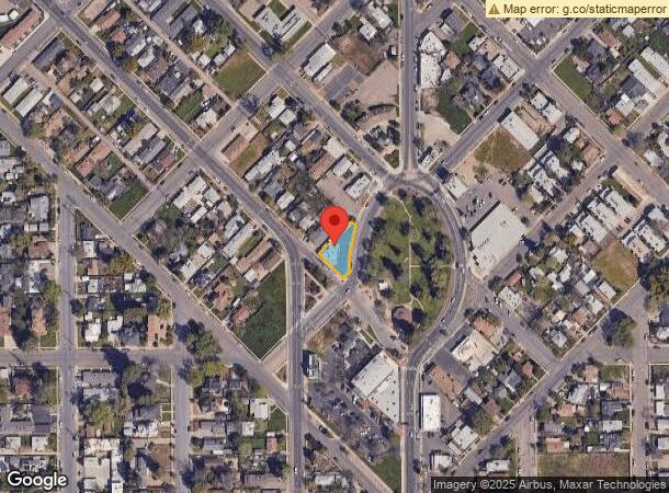  907 N Court St, Visalia, CA Parcel Map