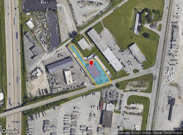  1777 Progress Way, Clarksville, IN Parcel Map