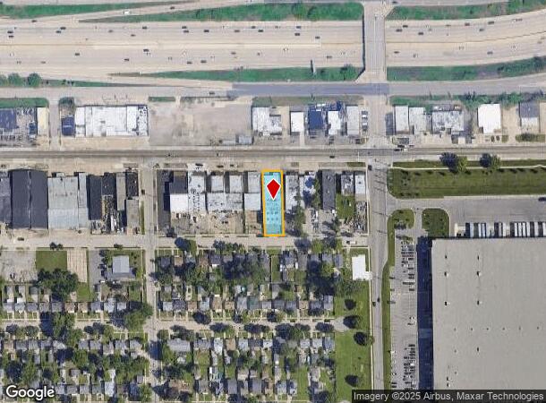 976 E 10 Mile Rd, Hazel Park, MI Parcel Map
