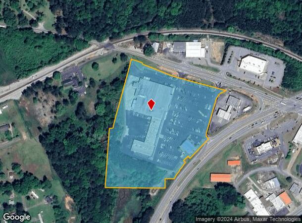  1861 Roanoke Rd, Lagrange, GA Parcel Map