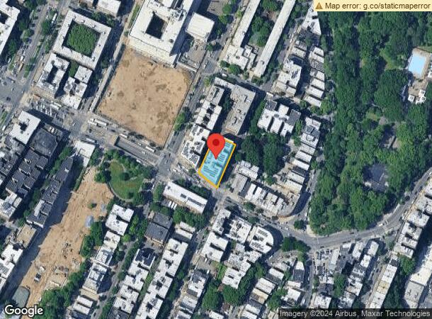  1405 College Ave, Bronx, NY Parcel Map