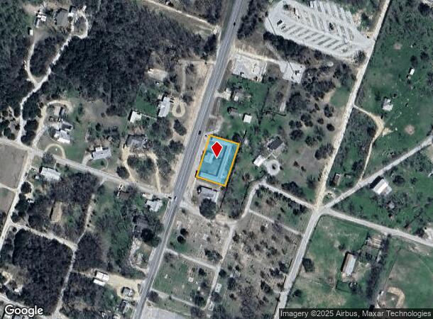  704 N Rice St, Hamilton, TX Parcel Map