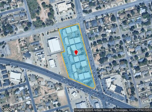  1601 N Midkiff Rd, Midland, TX Parcel Map