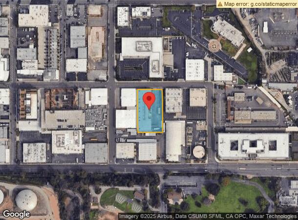  1550 E Franklin Ave, El Segundo, CA Parcel Map