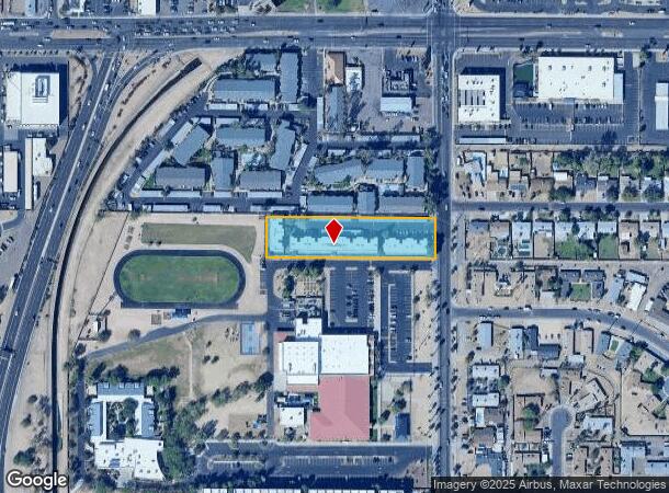  1510 N 48Th St, Phoenix, AZ Parcel Map