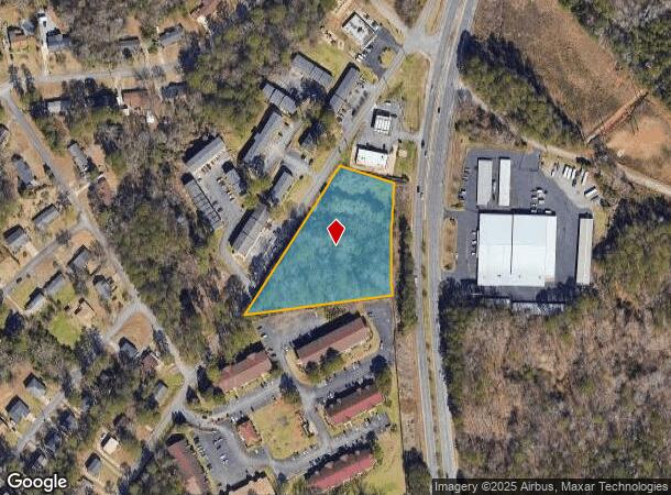  1901 Clinton Rd, Macon, GA Parcel Map