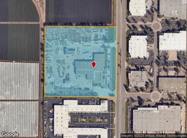  801 Del Norte Blvd, Oxnard, CA Parcel Map