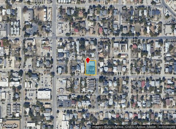 327 E Locust St, San Antonio, TX Parcel Map