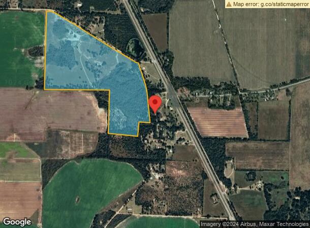  53 Lunsford Rd, Colquitt, GA Parcel Map