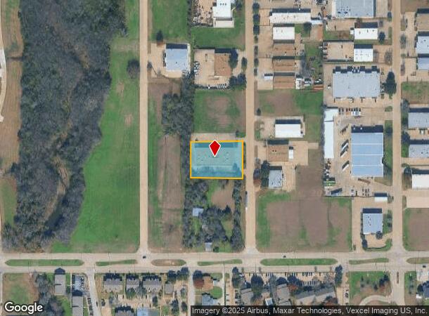  1509 Falcon Dr, Desoto, TX Parcel Map
