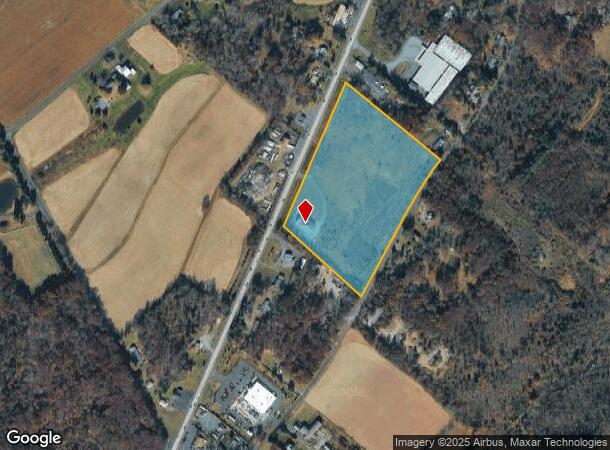 6773 Easton Rd, Pipersville, PA Parcel Map