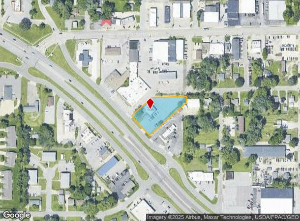 2822 University Ave, Waterloo, IA Parcel Map