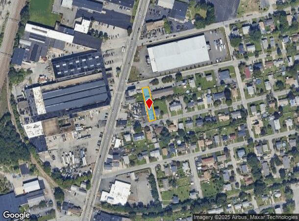 24 Carman St, Cranston, RI Parcel Map