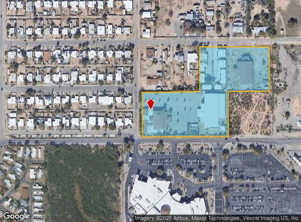 301 E Los Reales Rd, Tucson, AZ Parcel Map