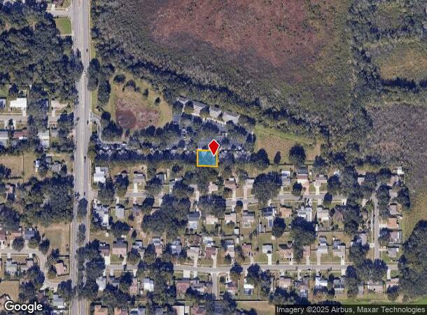 1749 S Kings Ave, Brandon, FL Parcel Map
