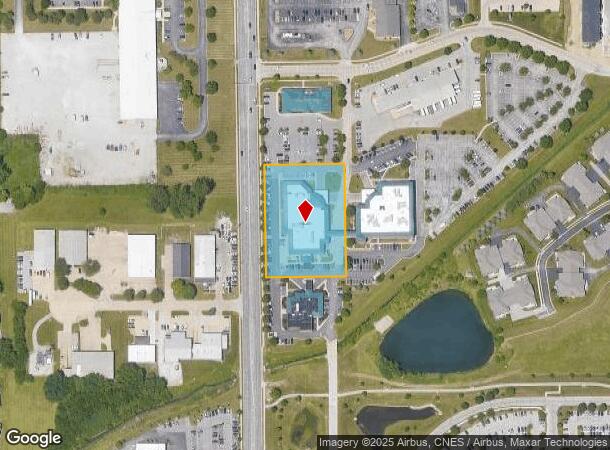  1411 S Creasy Ln, Lafayette, IN Parcel Map