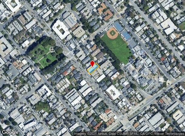  2423 4Th St, Santa Monica, CA Parcel Map